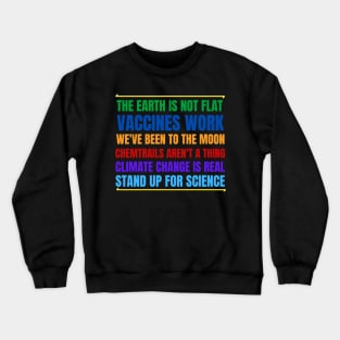 Stand Up for Science Crewneck Sweatshirt